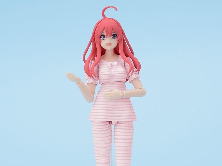 Sega The Quintessential Quintuplets Movie Movingood!!! Itsuki Nakano Plastic Figure - View 2