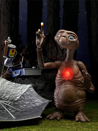 NECA E.T. the Extra-Terrestrial 40th Anniversary Ultimate E.T. Deluxe Action Figure Set