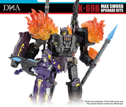 DNA Design DK-69B Max Sword Upgrade Kit ABS and PVC Model Accessory Set - View 8