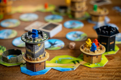 Capstone Games Wandering Towers: The Magic Tower Expansion Board Game - View 4