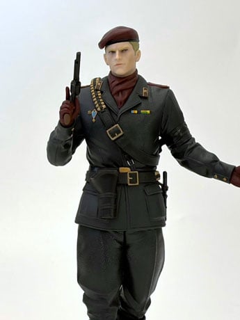 Konami Metal Gear Solid Delta: Snake Eater Figure Collection Ocelot 8-Inch Figure
