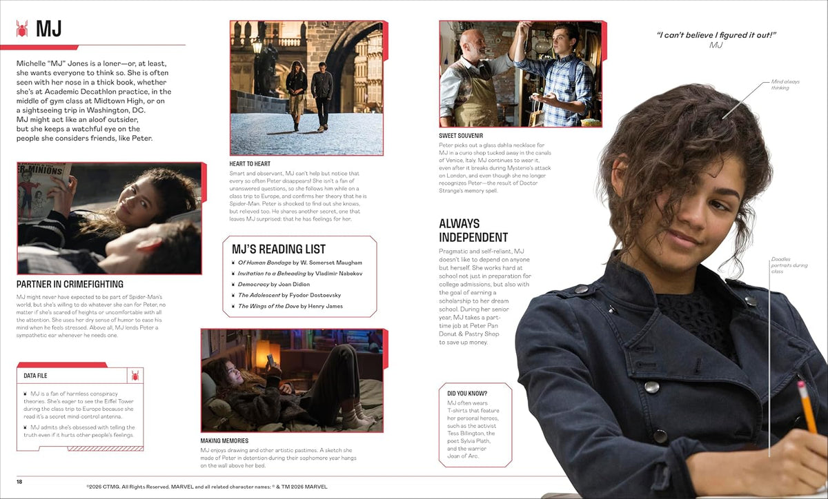 DK Publishing Marvel Studios World of Spider-Man Book - View 4