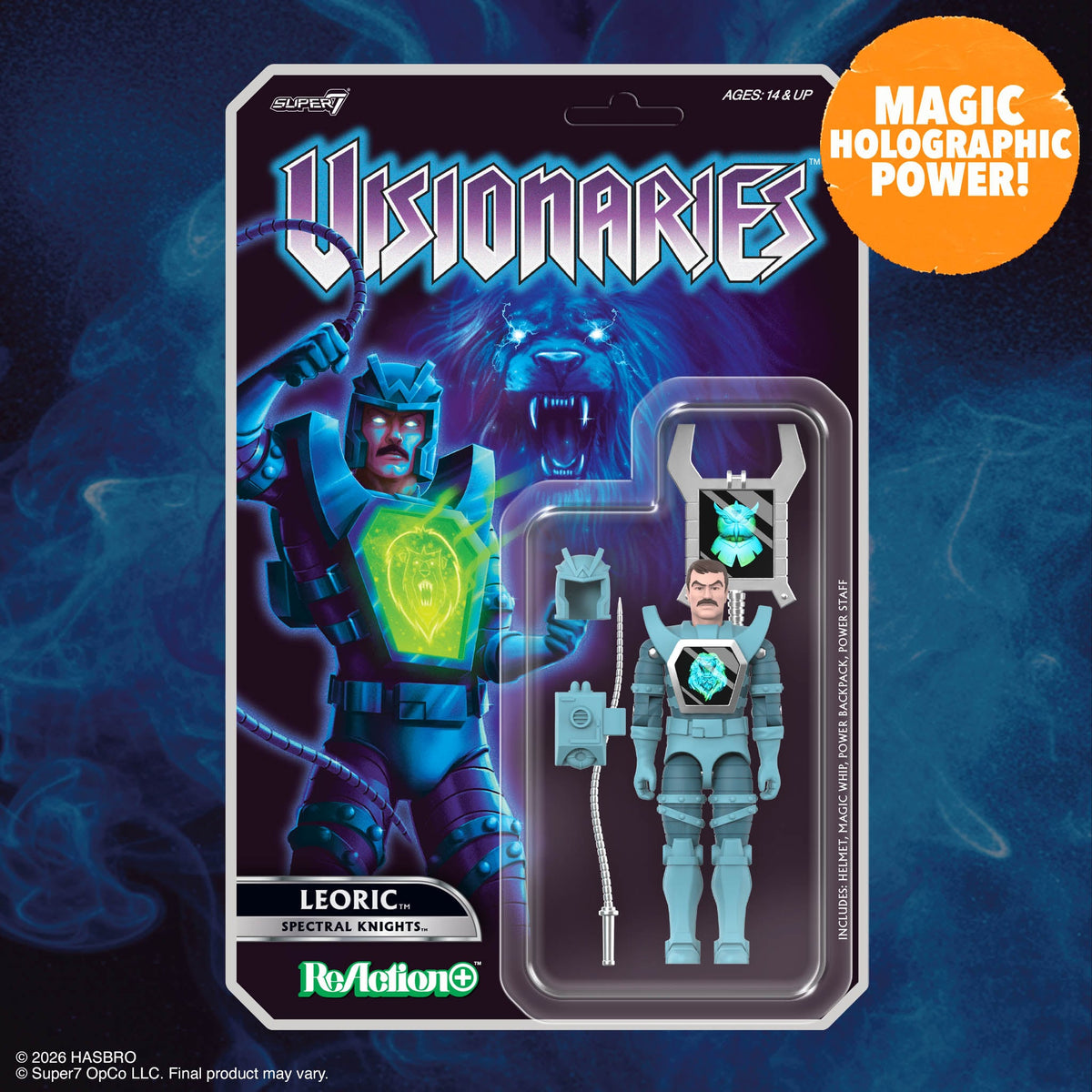 Super7 Visionaries: Knights of the Magical Light ReAction+ Leoric Action Figure - View 4