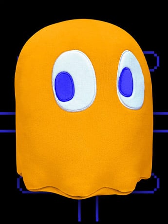 Toynk Pac-Man Classic Clyde Ghost 7-Inch Soft Plush Toy