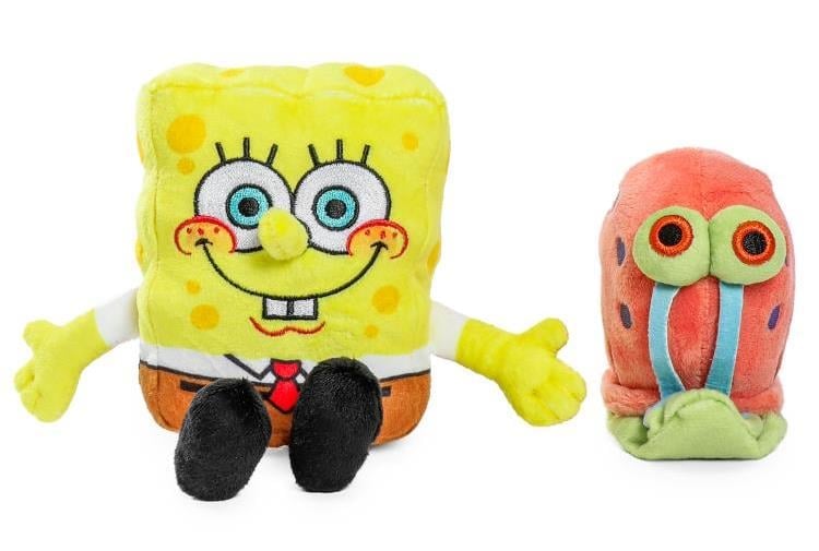 Kidrobot SpongeBob SquarePants Pineapple 13-Inch Interactive Plush with SpongeBob and Gary - View 6