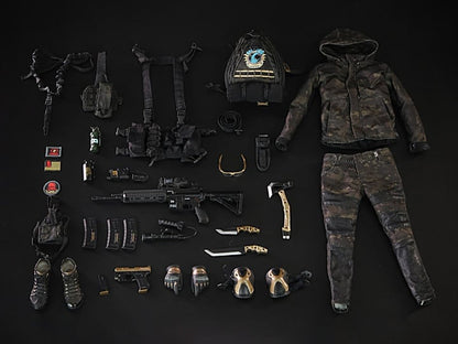 Fire Girl Toys Tactical Team Female Soldier 1/6 Scale Accessory Set A - View 2