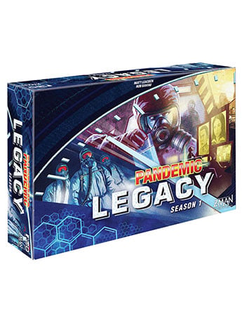 Z-Man Games Pandemic Legacy: Season 1 Blue Edition Board Game