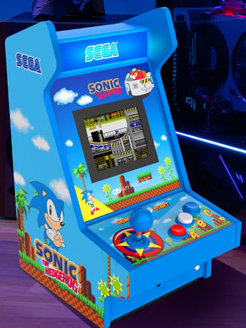 My Arcade Sonic the Hedgehog Retro Collectable Mighty Player 4-Games-in-1 Handheld