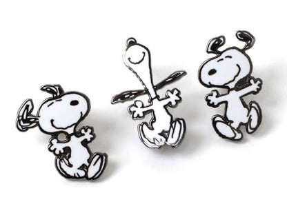 PINTRILL Collectibles Peanuts Dancing Snoopy Pin Set (1-Inch) - View 2