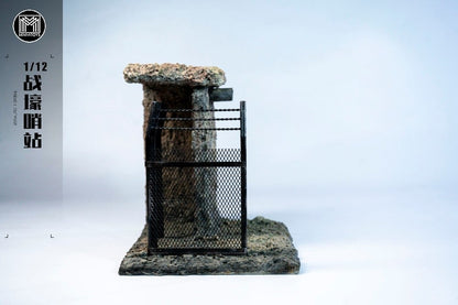 MMMToys Trench Outpost 1/12 Scale Resin Diorama Base - View 5