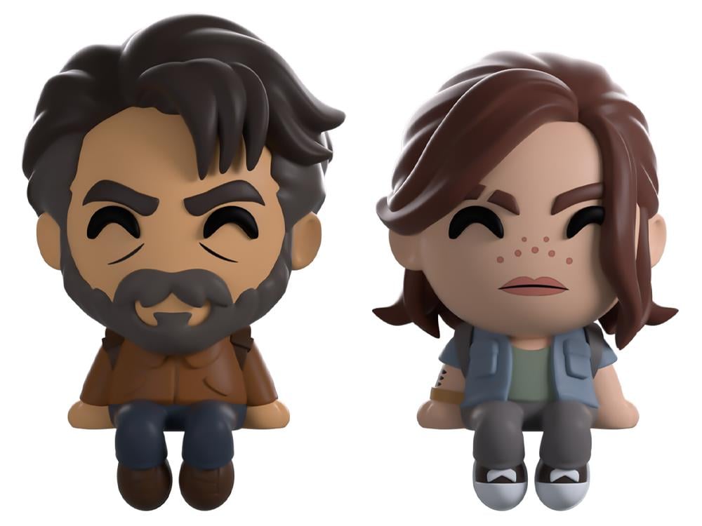 YouTooz The Last of Us Monitor Buddiez Joel & Ellie 2.5-Inch Vinyl Figure Set - View 2