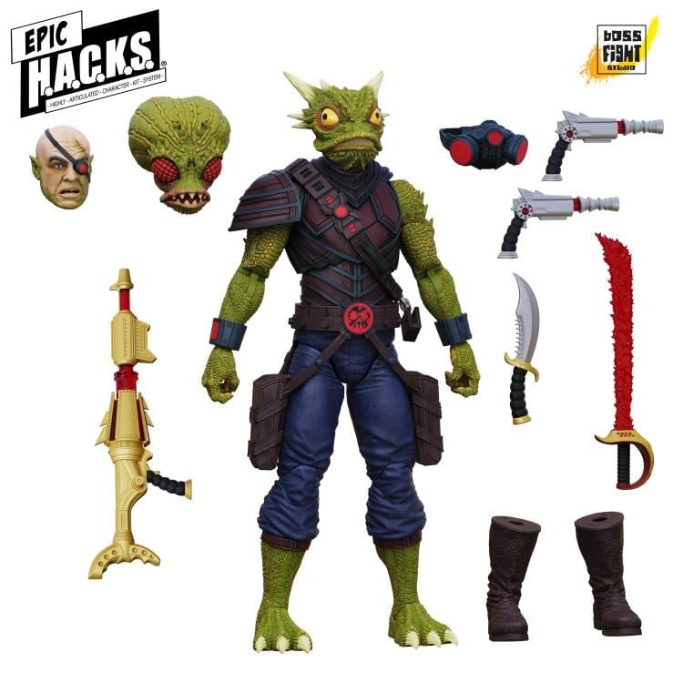 Boss Fight Studio Epic H.A.C.K.S. The Dark Hand: Space Pirate Clan 1/12 Scale Action Figure - View 8