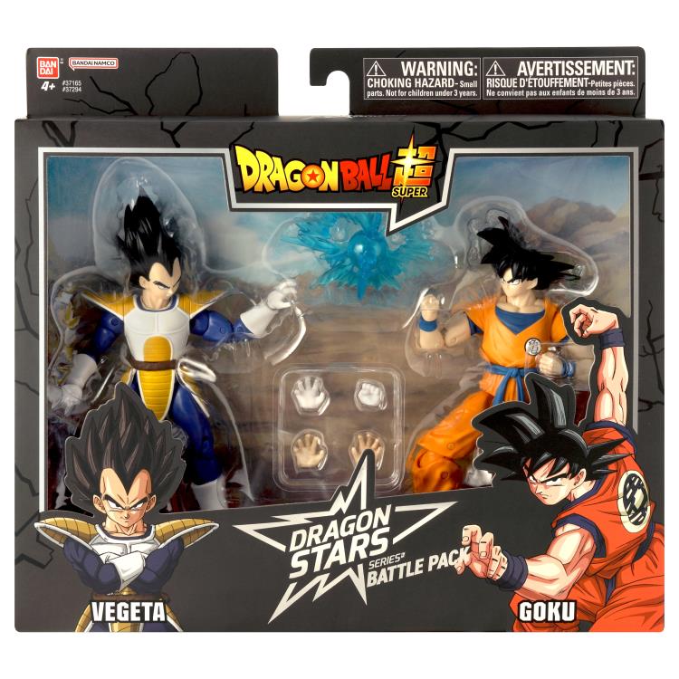 Bandai Dragon Ball Z Dragon Stars Vegeta vs. Goku Action Figure Battle Pack - View 17