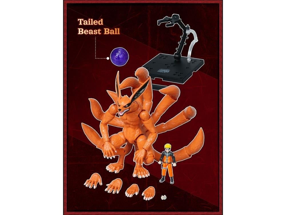 Blokees Naruto: Shippuden Legend Edition 01 Kurama (Nine Tails) Plastic Model Kit - View 7