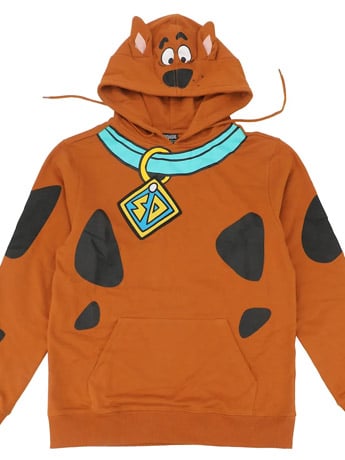 Bioworld Merchandising Scooby-Doo Cosplay Hoodie, Character Costume Style