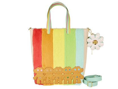 Loungefly Trolls Classic Good Luck Trolls Plush Glitter Tote Bag 17-Inch - View 2