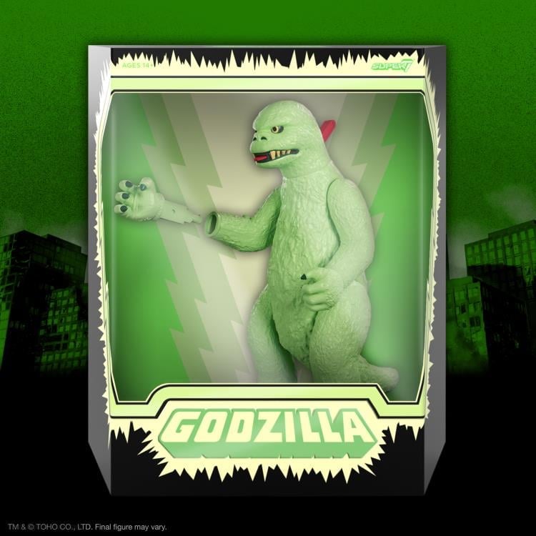 Super7 Toho Shogun Ultimates! Shogun Godzilla (Glow-in-the-Dark) 8-Inch Action Figure - View 8