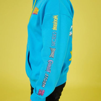 Cakeworthy Marvel X-Men Retro Hoodie with Gambit, Phoenix, Storm, Rogue, Wolverine and Cyclops - View 6