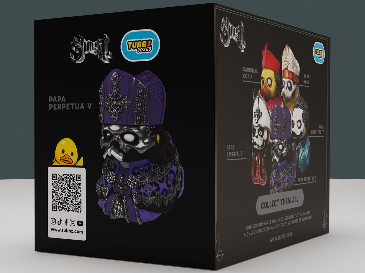 Numskull Ghost TUBBZ Papa V Perpetua Cosplaying Duck (Boxed Edition) 3.5-Inch - View 7