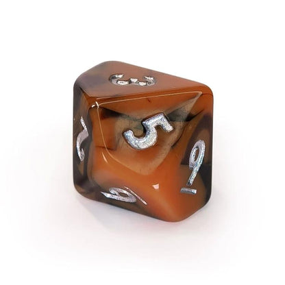 Modiphius Fallout: Factions Wastelands Raiders Acrylic Dice Set - View 4