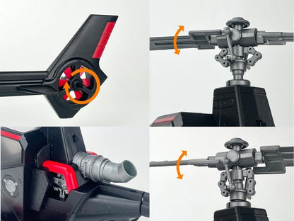 Fans Hobby VE-02 Uni-Thunder 1/12 Scale Plastic Vehicle 7.5-Inch - View 14
