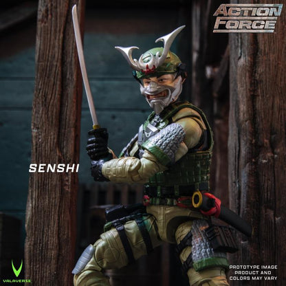 Valaverse Action Force Senshi 1/12 Scale Plastic Action Figure - View 3