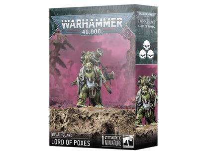 Games Workshop Warhammer 40,000 Death Guard Lord of Poxes Citadel Plastic Miniature - View 2
