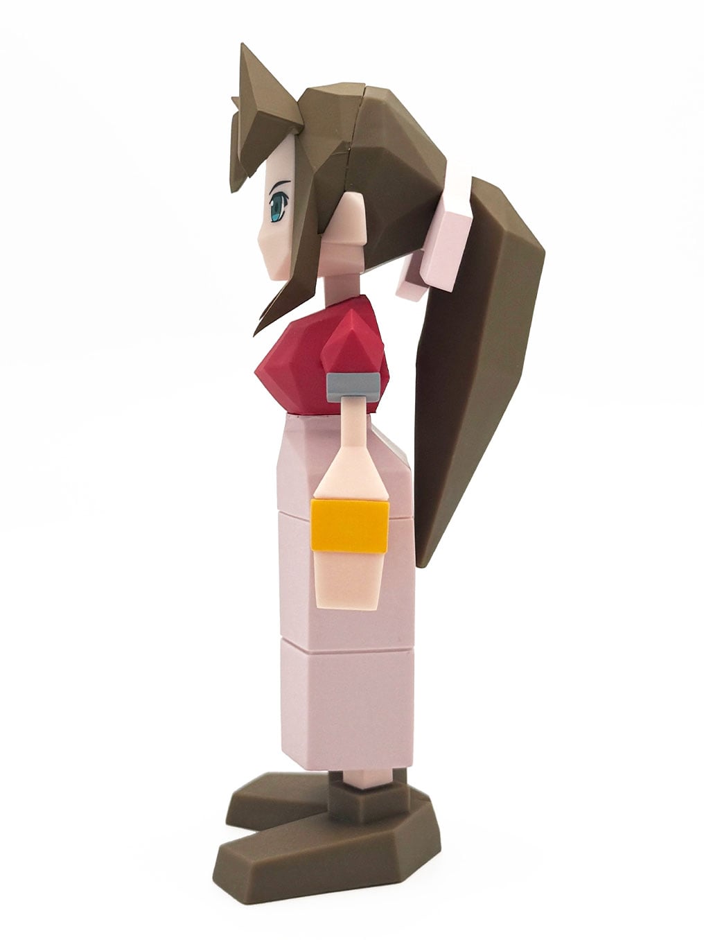 Square Enix Final Fantasy VII Aerith Gainsborough Polygon Soft Vinyl Figure, 5.5-Inch - View 4