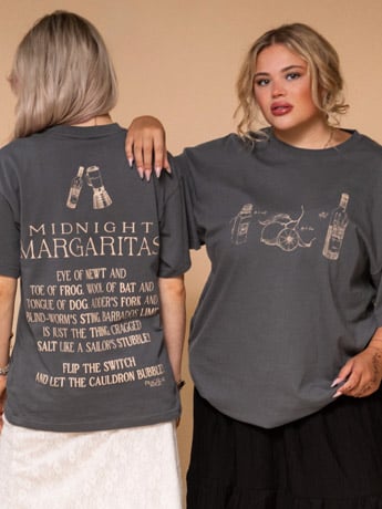 Cakeworthy Practical Magic Midnight Margaritas T-Shirt