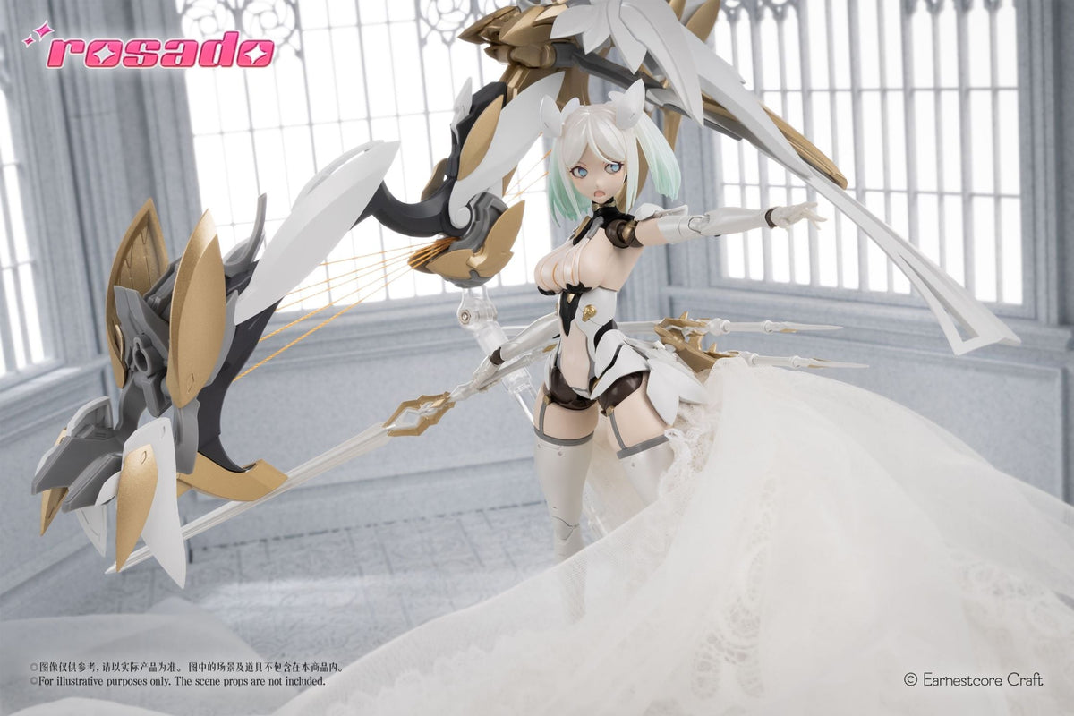 Earnestcore Craft Rosado Project Starflower Rose Wedding Dress 1/10 Scale Accessory with Bonus - View 5
