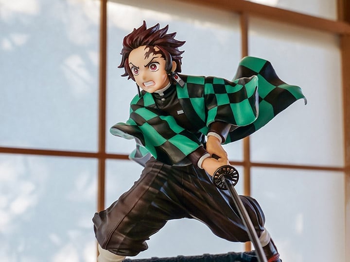 Bandai Demon Slayer: Kimetsu no Yaiba Ichibansho Tanjiro Kamado (Tengen Uzui Is Here!) 5.5-Inch Figure - View 2