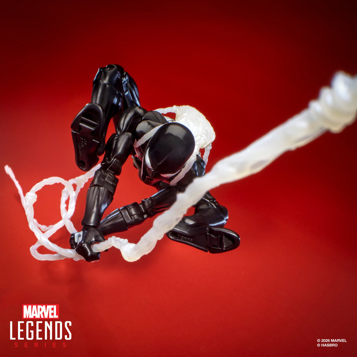 Hasbro Marvel Legends Maximum Series Spider-Man (Symbiote) Action Figure - View 5