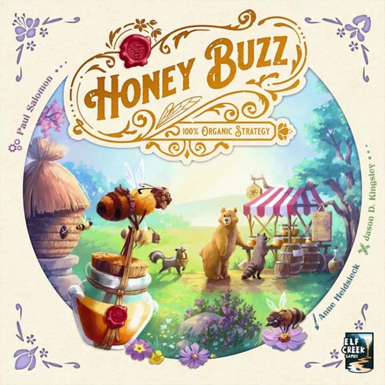 Elf Creek Games Honey Buzz Bee-Themed Tabletop Board Game - View 7