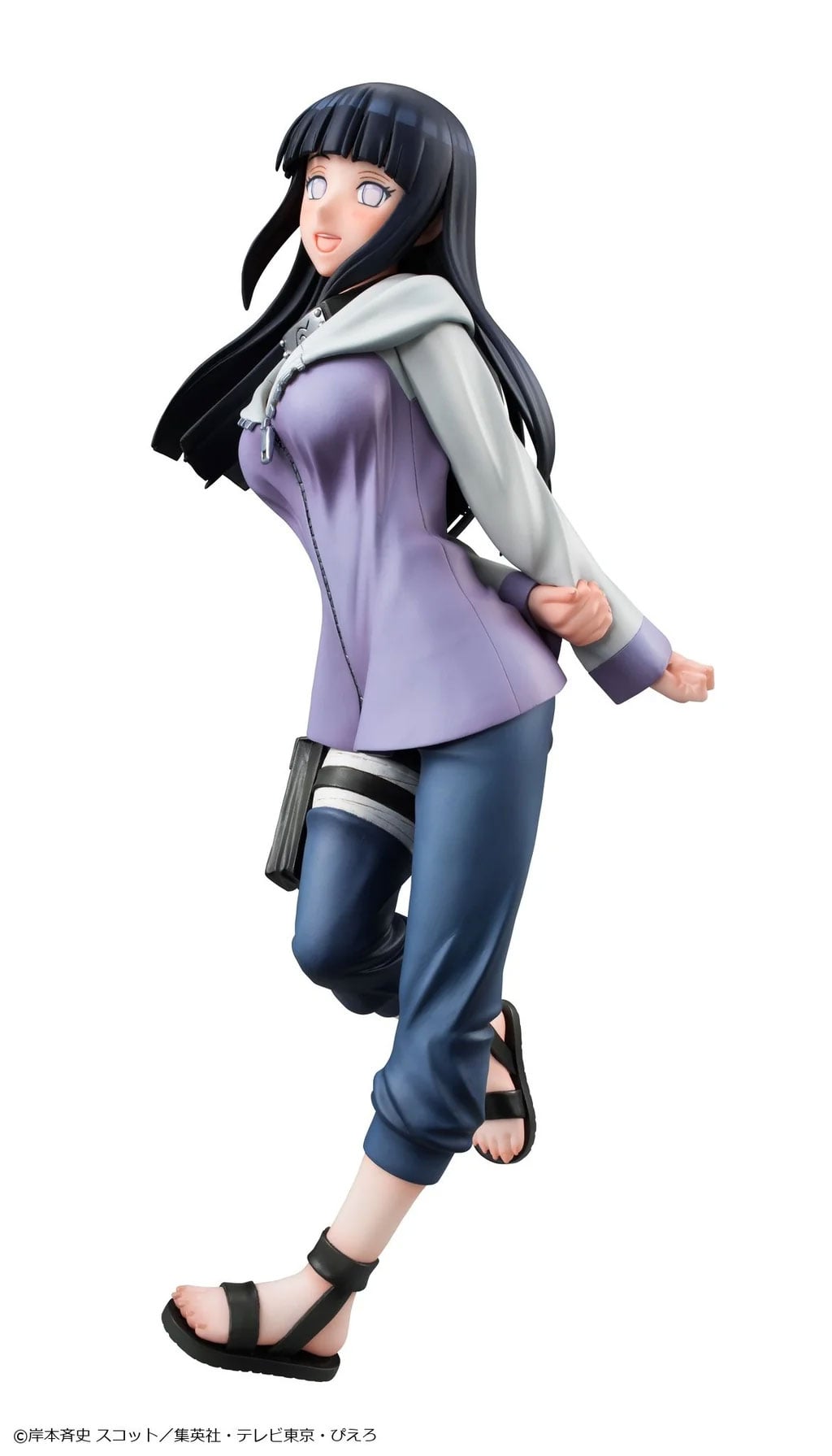 MegaHouse Naruto: Shippuden Gals Series Hinata Hyuga 8-Inch Figure (Reissue) - View 10