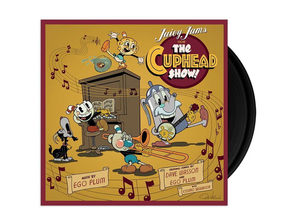iam8bit The Cuphead Show! Original Soundtrack Vinyl Record 2XLP - View 2