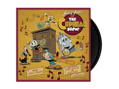 iam8bit The Cuphead Show! Original Soundtrack Vinyl Record 2XLP - View 2