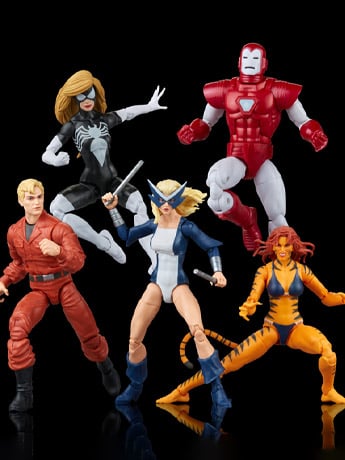 Hasbro Marvel Legends West Coast Avengers Exclusive Action Figure Five-Pack