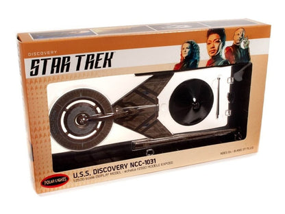 Polar Lights Star Trek: Discovery U.S.S. Discovery NCC-1031 1/2500 Scale Model Kit, 12 Inches - View 2