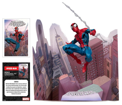 McFarlane Toys Marvel Comics Spider-Man (The Amazing Spider-Man #1) 1/10 Scale Action Figure - View 6