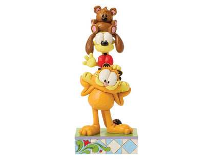 Enesco Jim Shore Garfield and Friends Stack Figurine 8-Inch - View 2