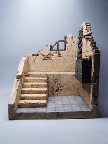 Twelve World Military Encampment 1/12 Scale Resin Diorama Base