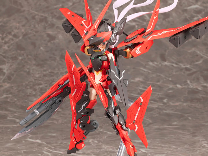 Kotobukiya Alice Gear Aegis Megami Device SOL Raptor Beast Mode Ver. 7-Inch Model Kit - View 2