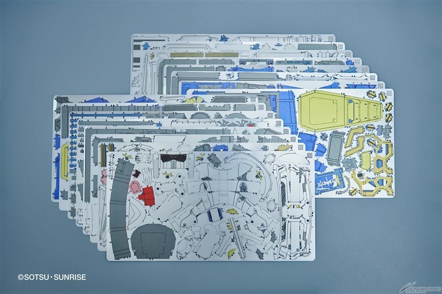 Bandai Mobile Suit Gundam BN Metal Works Vol. 1 RX-78-2 Gundam Metal Model Kit, 6.3-Inch - View 16