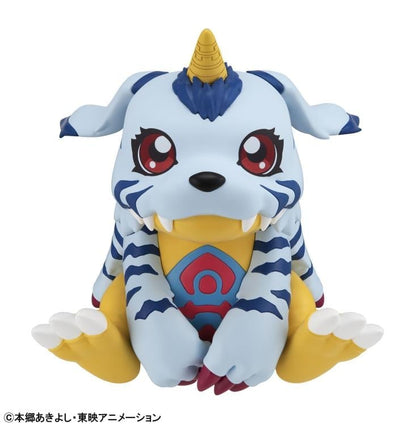 MegaHouse Digimon Adventure Look Up Series Gabumon Figure - View 5