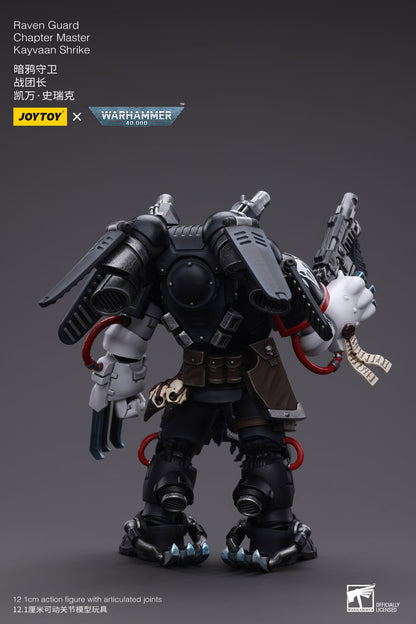 JoyToy Warhammer 40K Raven Guard Chapter Master Kayvaan Shrike 1/18 Scale Action Figure - View 5