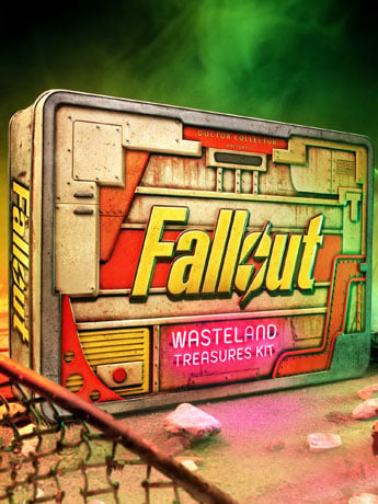 Doctor Collector Fallout Wasteland Treasures Kit Box Set Featuring The Ghoul