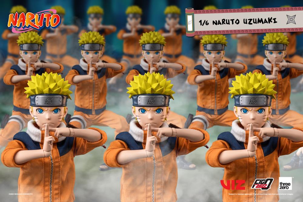 threezero Naruto FigZero Naruto Uzumaki 1/6 Scale Collectible Figure - View 18