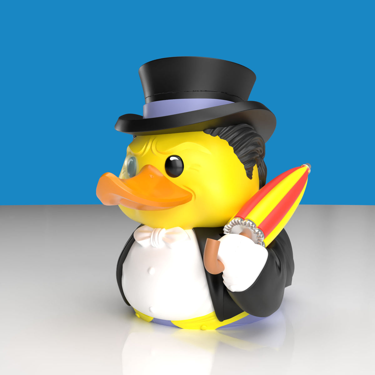 Numskull TUBBZ DC Comics Penguin Cosplaying Duck Figure (Boxed Edition) - View 5
