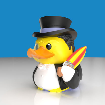 Numskull TUBBZ DC Comics Penguin Cosplaying Duck Figure (Boxed Edition) - View 5