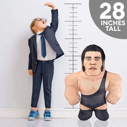 Uncanny Brands Andre the Giant Bleacher Buddy 28-Inch Plush - View 9